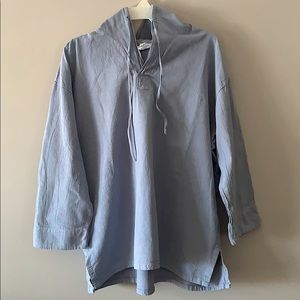 Vintage Hooded Tilley Cotton Tunic